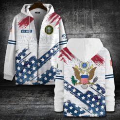 US Army, W 4 Army Chief Warrant Officer 4 - Zip Hoodie