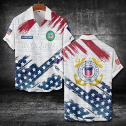 US Coast Guard, Semper Paratus - Short Sleeve Button Shirt