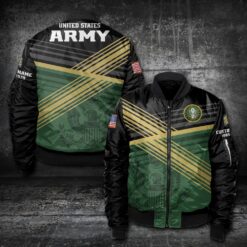US Army, Proud Veteran - Bomber Jacket