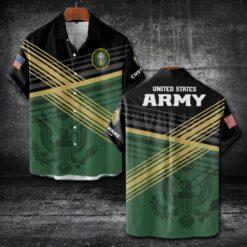 US Army, E 8 Army Master Sergeant - Short Sleeve Button Shirt