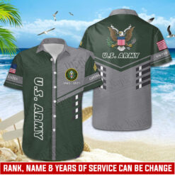 US Army, W 4 Army Chief Warrant Officer 4 - Hawaii Shirt