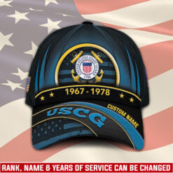 US Coast Guard, E 3 White - Classic Cap