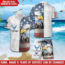 US Air Force Combo Men's Shorts + Hawaii Shirt
