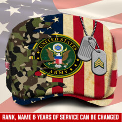 Army Branch, E 7 Army Master Specialist - Jeff Cap
