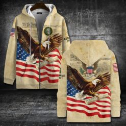 US Army, O 5 Army Lieutenant Colonel - Zip Hoodie