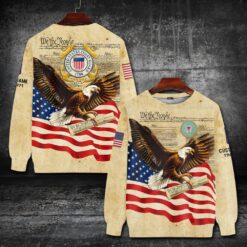 US Coast Guard, E 6 Gold - Sweatshirt