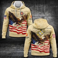 US Marine Corps, O 3 Marines Captain - Hoodie