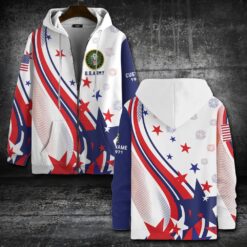 US Army, E 6 Army Specialist - Zip Hoodie