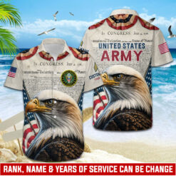 US Army, Duty, Honor, Country - Hawaii Shirt