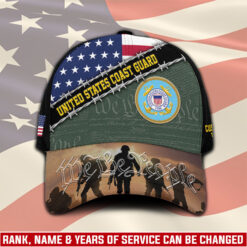 US Coast Guard, E 8 Gold - Classic Cap