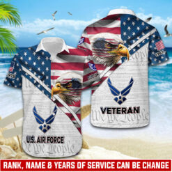 US Air Force , E 8 Air Force Senior Master Sergeant - Hawaii Shirt