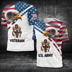 US Army, E 4 Army Specialist - T-Shirt