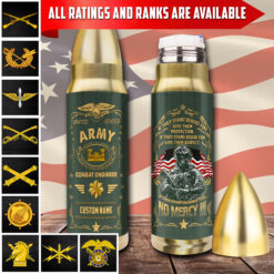 Army Branch, O 3 Army Captain - Bullet Tumbler 32oz