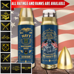 Navy Rating, Semper Fortis - Bullet Tumbler 32oz