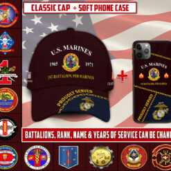 Marine Battalion Combo Classic Cap + Soft Phone Case
