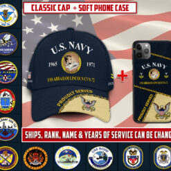 Navy Ship Combo Classic Cap + Soft Phone Case