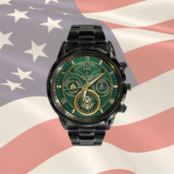 US Army - Black Stainless Steel Watch - THWCustom24071001
