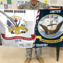 Military Flying Flag - THFCustom24071201 - 3×5 Feet(90×150 Cm)