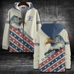 US Marine Corps, O 4 Marines Major - Zip Hoodie