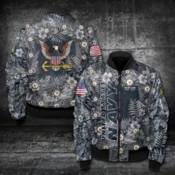 US Navy, E 2 White - Bomber Jacket