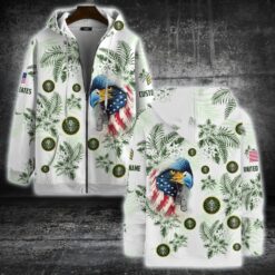 US Army, E 5 Army Sergeant - Zip Hoodie