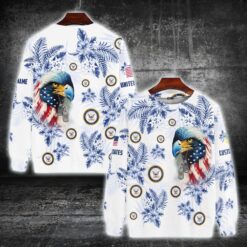 US Navy, E 2 Blue - Sweatshirt