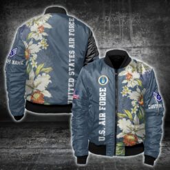US Air Force , No One Fights Alone - Bomber Jacket