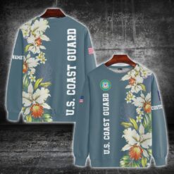 US Coast Guard, E 6 Red - Sweatshirt