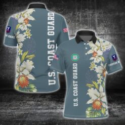 US Coast Guard, E 3 White - Polo Shirt