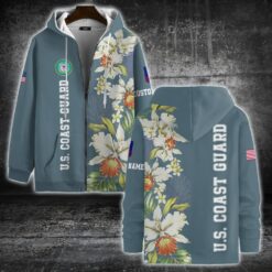 US Coast Guard, Semper Paratus - Zip Hoodie