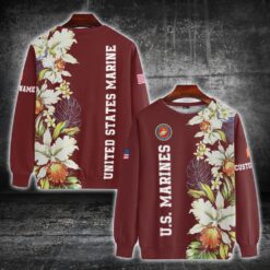 US Marine Corps, American By Birth, Veteran By Choice - Sweatshirt