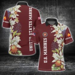 US Marine Corps, E 9 Marines Sergeant Major - Polo Shirt