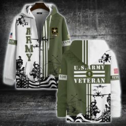 US Army, I Walked The Walk - Zip Hoodie