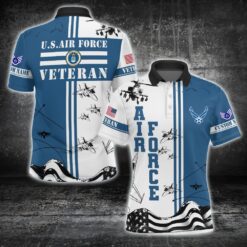 US Air Force , Remember - Honor - Respect - Polo Shirt