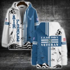 US Air Force , Served With Pride - Zip Hoodie