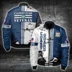 US Coast Guard, E 4 Red - Bomber Jacket