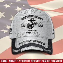US Marine Corps, Duty, Honor, Country - Classic Cap