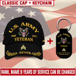 US Army Combo Classic Cap + Keychain