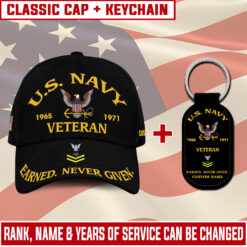 US Navy Combo Classic Cap + Keychain