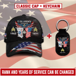 US Army Combo Classic Cap + Keychain