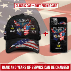 US Navy Combo Classic Cap + Soft Phone Case