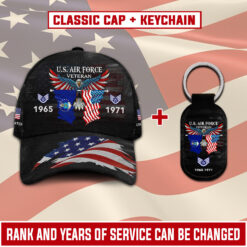US Air Force Combo Classic Cap + Keychain