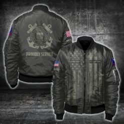 US Coast Guard, E 7 Red - Bomber Jacket