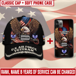 US Air Force Combo Classic Cap + Soft Phone Case