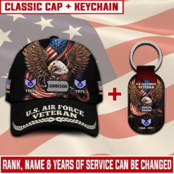 US Air Force Combo Classic Cap + Keychain