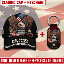 US Army Combo Classic Cap + Keychain