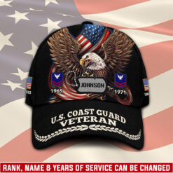 US Coast Guard, Duty, Honor, Country - Classic Cap