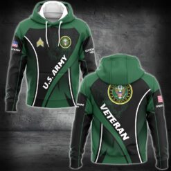 US Army, E 6 Army Staff Sergeant - Hoodie