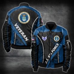 US Air Force , Proud Veteran - Bomber Jacket