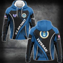 US Air Force , E 9 Air Force Command Chief Master Sergeant - Hoodie